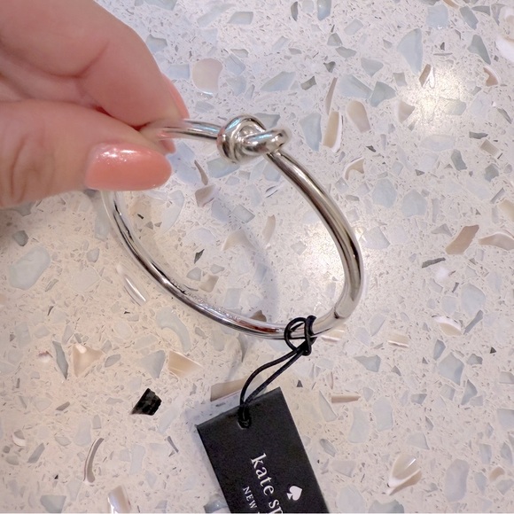 Kate Spade Silver Knot Bracelet - Picture 1 of 3